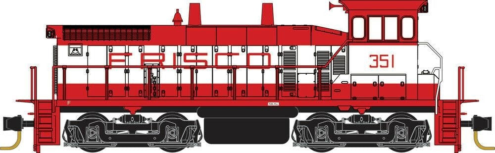 Micro-Trains 98600142 N Frisco SW1500 Diesel Locomotive with DCC #351
