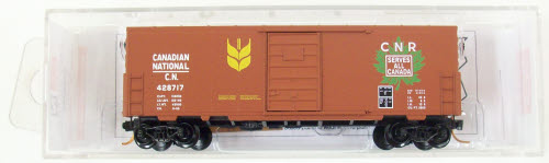 Micro-Trains 02400341 N CN 40' 40' Single Door Boxcar w/o Roofwalk #428717
