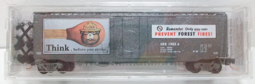 Micro-Trains 03200405 N SBX Car 50' Standard Plug Door Boxcar #1953A LN/Box