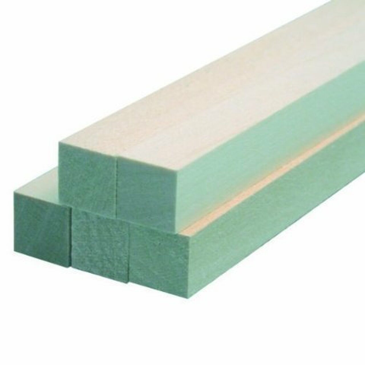 Midwest Products 4099 1/2" x 1/2" x 24" Basswood Strip (Pack of 5)