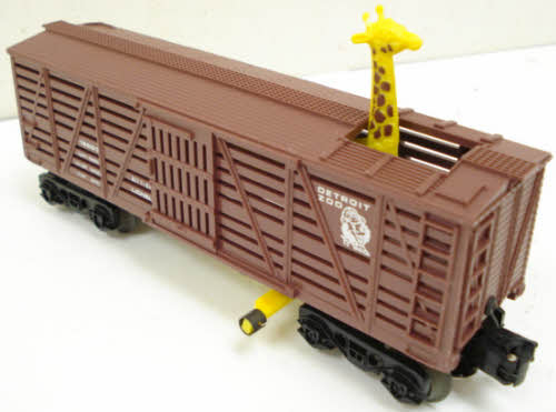 Lionel 6-16603 O Gauge Detroit Zoo Giraffe Operating Car LN/Box