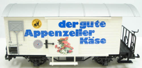 LGB 4328 G Scale Dergute Appenzzeller Kase Boxcar EX
