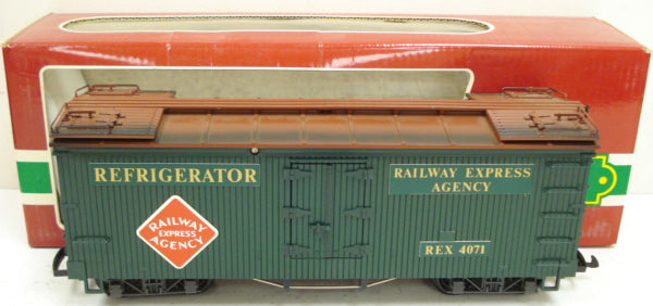 LGB 4071 G Scale Railway Express Agency Reefer Car NIB