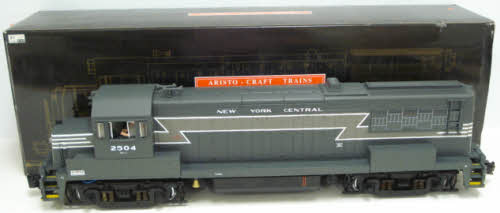 Aristo-Craft 22112 New York Central U25B Diesel Locomotive #2504 EX/Box
