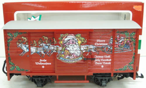 LGB 4335S G Scale Christmas Boxcar EX/Box