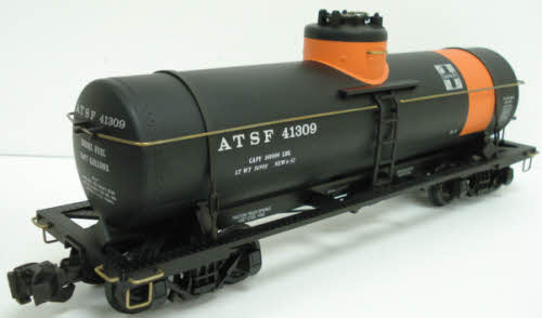 Aristo-Craft 41309 G Scale Santa Fe Single Dome Tank Car