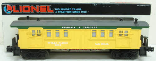 Lionel 6-16012 Virginia & Truckee Dry Gulch Baggage Car #16012 NIB