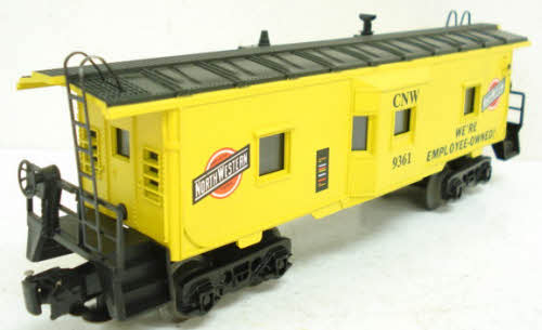 Lionel 6-9361 O Chicago & North Western Bay Window Illuminated Caboose #9361 LN/Box
