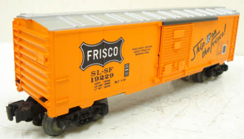 Lionel 6-19229 O Gauge Frisco Boxcar with Diesel Railsounds LN/Box