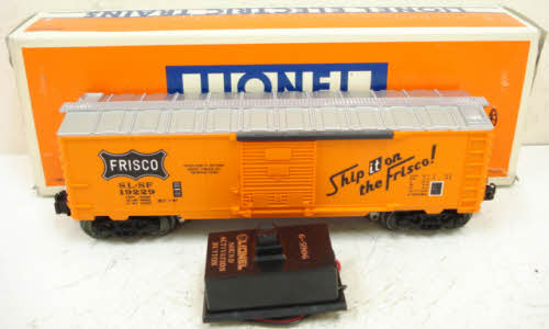 Lionel 6-19229 O Gauge Frisco Boxcar with Diesel Railsounds LN/Box