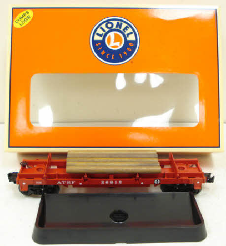 Lionel 6-26812 O Gauge Santa Fe Dump Car LN/Box