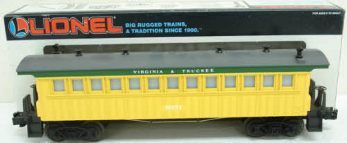 Lionel 6-16011 Virginia & Truckee Passenger Coach NIB