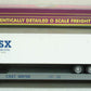 MTH 20-90019D O Gauge CSX Flatcar with Trailer #400780 EX/Box