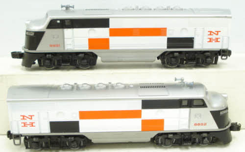 Lionel 6-8851 O Gauge New Haven F3 AA Diesel Locomotive Set #8851/8852 NIB