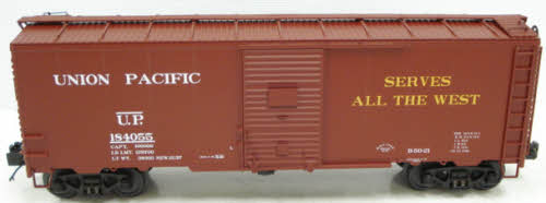 MTH 20-93208 O Gauge Union Pacific 40' AAR Boxcar #184055 EX
