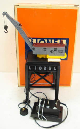 Lionel 6-12700 O Erie Operating Magnetic Gantry Crane LN/Box