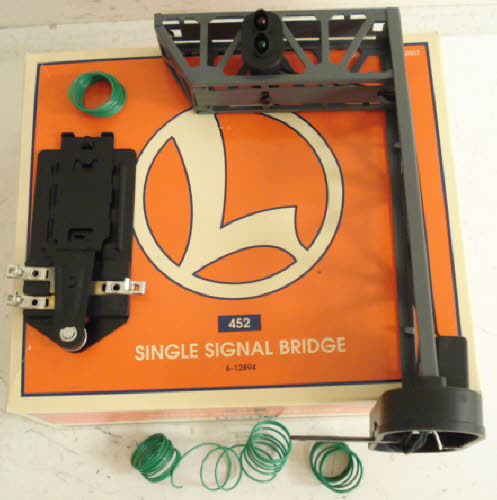 Lionel 6-12894 Operating Single Signal Bridge LN/Box
