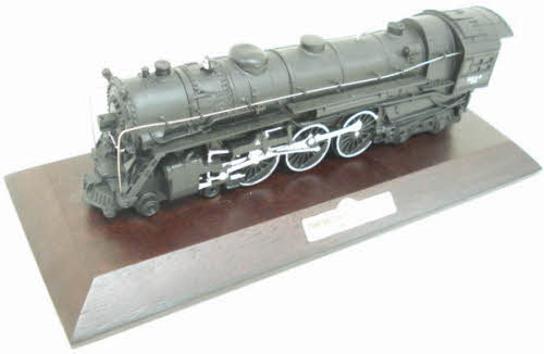Avon 700E Hudson Locomotive w/ Wood Display