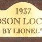Avon 700E Hudson Locomotive w/ Wood Display