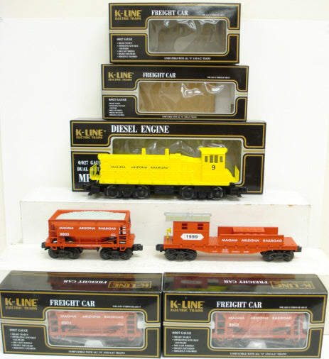 K-Line K1923IC O Gauge Magma Arizona MP-15 Diesel Locomotive Set NIB