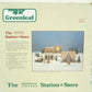 Greenleaf 8025 O Train Station & Store Building Kit