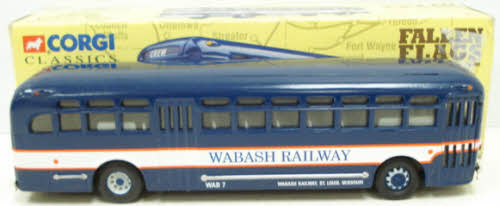 Corgi 54006 1:50 Fallen Flags: Wabash Railway GM Transportation Bus # 4507
