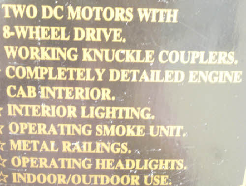 Aristo-Craft 22112 New York Central U25B Diesel Locomotive #2504 EX/Box