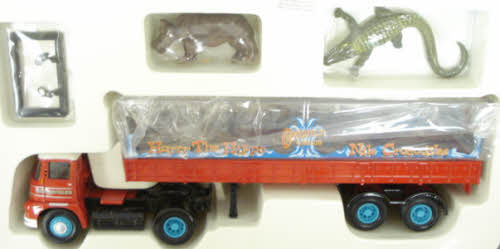 Corgi 14201 1:50 Foden S21 Articulated Tank Trailer with Hippo & Croc. LN/Box