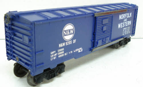Lionel 6-9205 O Gauge Norfolk & Western Boxcar #9205 EX/Box