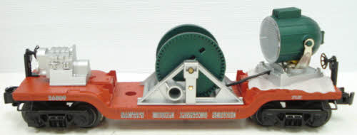Lionel 6-26809 Santas Mobile Lighting Service Extension Searchlight Car LN/Box