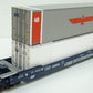 Lionel 6-21875 O Gauge CSX Husky Stack Cars w/Containers LN/Box