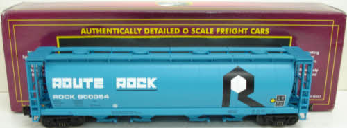 MTH 20-90033C O Rock Island 4-Bay Cylindrical Hopper #800054 LN/Box