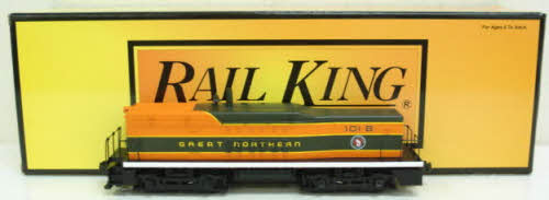 MTH 30-2177-3 O Gauge Great Northern SW-8 Calf Diesel Engine #101-B LN/Box