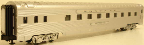 MTH 20-6643 O Santa Fe 70' Streamlined Slpr/Diner Passenger Car Set (Set of 2) LN/Box