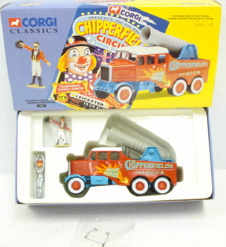 Corgi 17801 1:50 Scammell Constructor Cannon & Ringmaster  LN/Box
