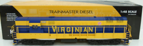 K-Line K2499-0053CC O Gauge Virginian Trainmaster Diesel Locomotive #53 LN/Box
