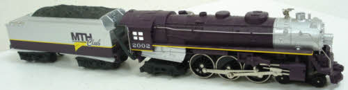 MTH 30-1232-1 O Gauge MTH 4-6-4 Hudson Steam Locomotive #2002 w/PS2 LN/Box