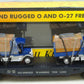 MTH 30-76115 O Gauge RF&P Flatcar with 2 1926 USPS Trucks LN/Box