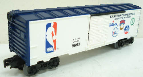 Lionel 6-9623 O Gauge NBA Eastern Boxcar
