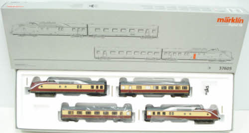 Marklin 37605 HO Trans Europe Express Class VT 11.5 Diesel Powered Rail Train LN/Box