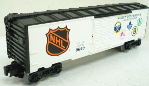 Lionel 6-9620 O Gauge NHL Wales Conference Boxcar LN/Box
