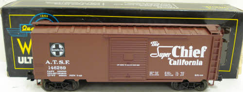 Weaver 146289 O Gauge Atchison Topeka & Sante Fe Boxcar EX/Box