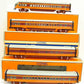 Lionel 6-29191 O Gauge Hiawatha 18 inch Aluminum Passenger Set (Pack of 4) LN/Box
