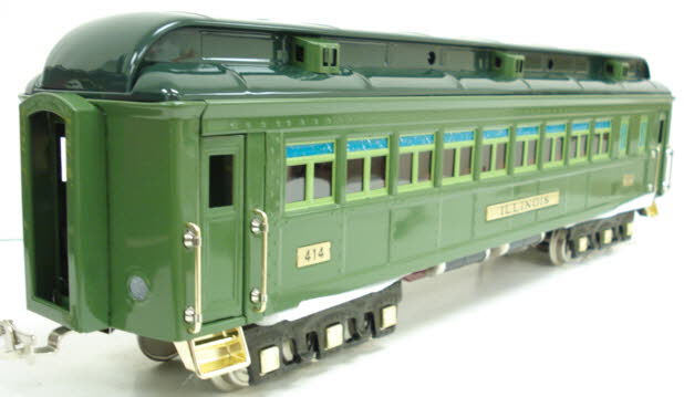 MTH 10-1079 Standard Gauge Illinois State Passenger Car #414 LN