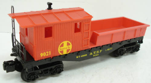 Lionel 6-9021 O Gauge Santa Fe 2 in 1 Work Caboose #9021 EX/Box