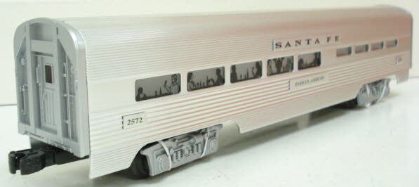 Lionel 6-19180 O Gauge ATSF Railway Surfliner 4-Car Passenger Set LN/Box