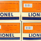 Lionel 6-19180 O Gauge ATSF Railway Surfliner 4-Car Passenger Set LN/Box