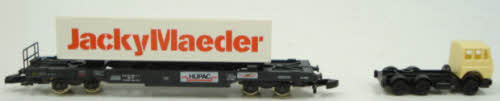 Marklin 8603 Z Flatcar with Container & Truck LN/Box