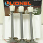 Lionel 6-12874 O Gauge Lighted Street Lamps (Set of 3) NIB