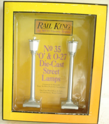 MTH 30-1059 O #35 Street Lamps